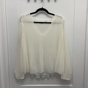 ARITZIA Wilfred Long Sleeve Blouse size M